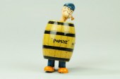 POPEYE IN BARREL Chein lithogr