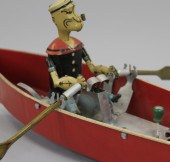 POPEYE IN ROWBOAT Hoge Mfg. ve