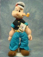 Popeye lot, included dolls and