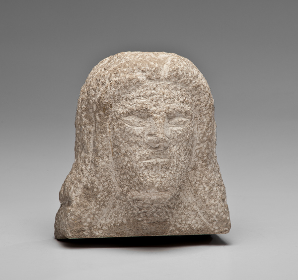 Popeye Reed Carved Bust of Maiden