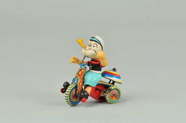 POPEYE RIDING TRICYCLE Linemar