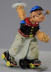 POPEYE SKATER Linemar Toys lit