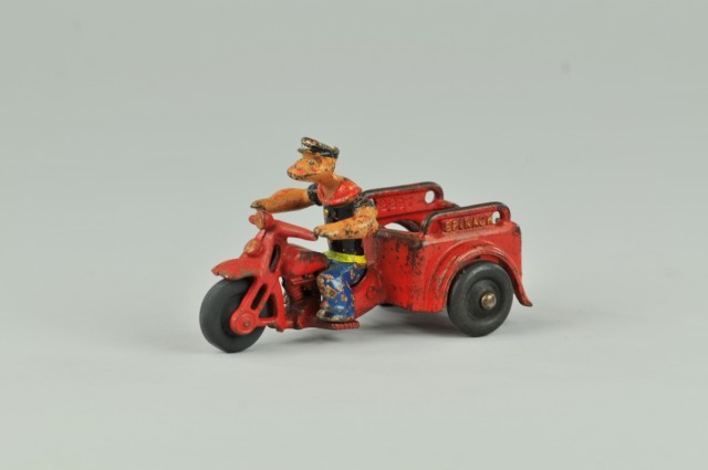 POPEYE SPINACH DELIVERY CYCLE