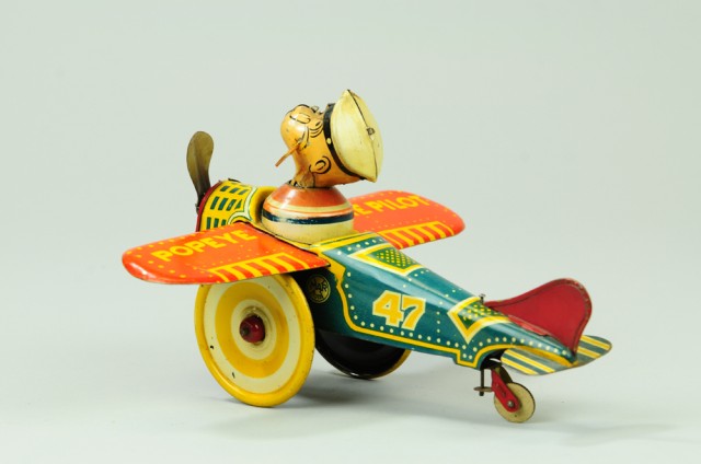 POPEYE THE PILOT Louis Marx