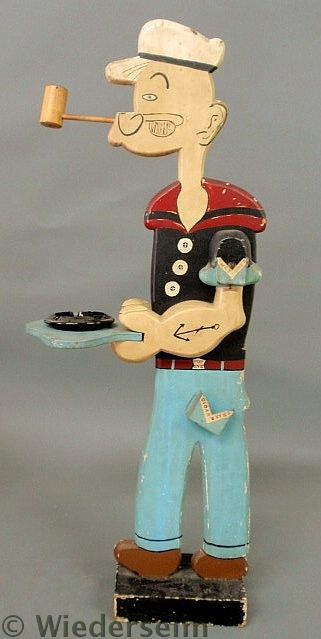 Popeye The Sailor polychrome