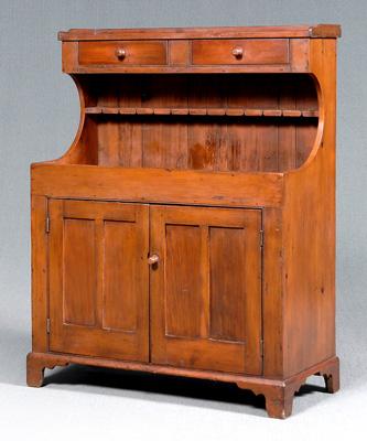 Poplar and pine country dry sink,