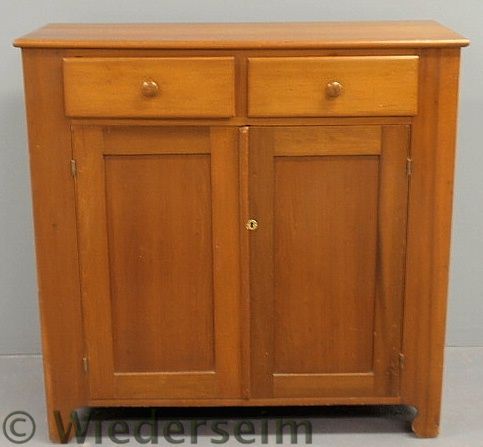 Poplar jelly cupboard c.1830 with