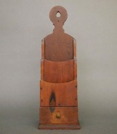 POPLAR PIPE BOXAn 18th century