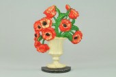 POPPIES DOORSTOP Hubley cast i