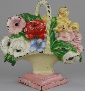 POPPIES & SNAPDRAGONS DOORSTOP