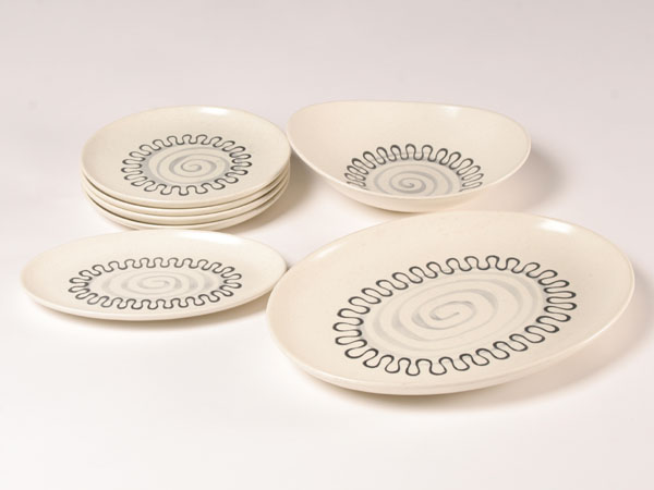 Poppy Trail Set by Metlox (Aztec)