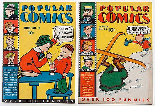 POPULAR COMICS BOOKSPopular