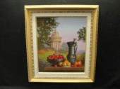 PORCEL, Georges. Oil on Canvas