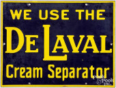 PORCELAIN ADVERTISING SIGN<br>