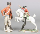 Porcelain and bisque figures t