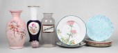 Porcelain and glass grouping t