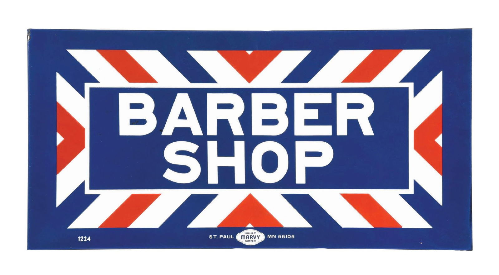 PORCELAIN BARBER SHOP FLANGE