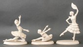 PORCELAIN BISQUE BALLET FIGURI