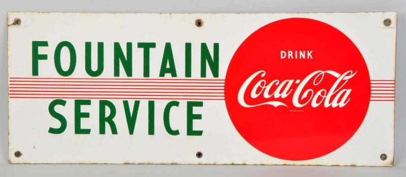 Porcelain Coca-Cola Fountain