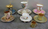 Porcelain Cup and Saucer Lot.I