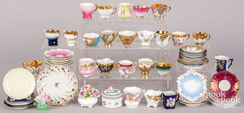 PORCELAIN CUPS AND SAUCERSPorcelain