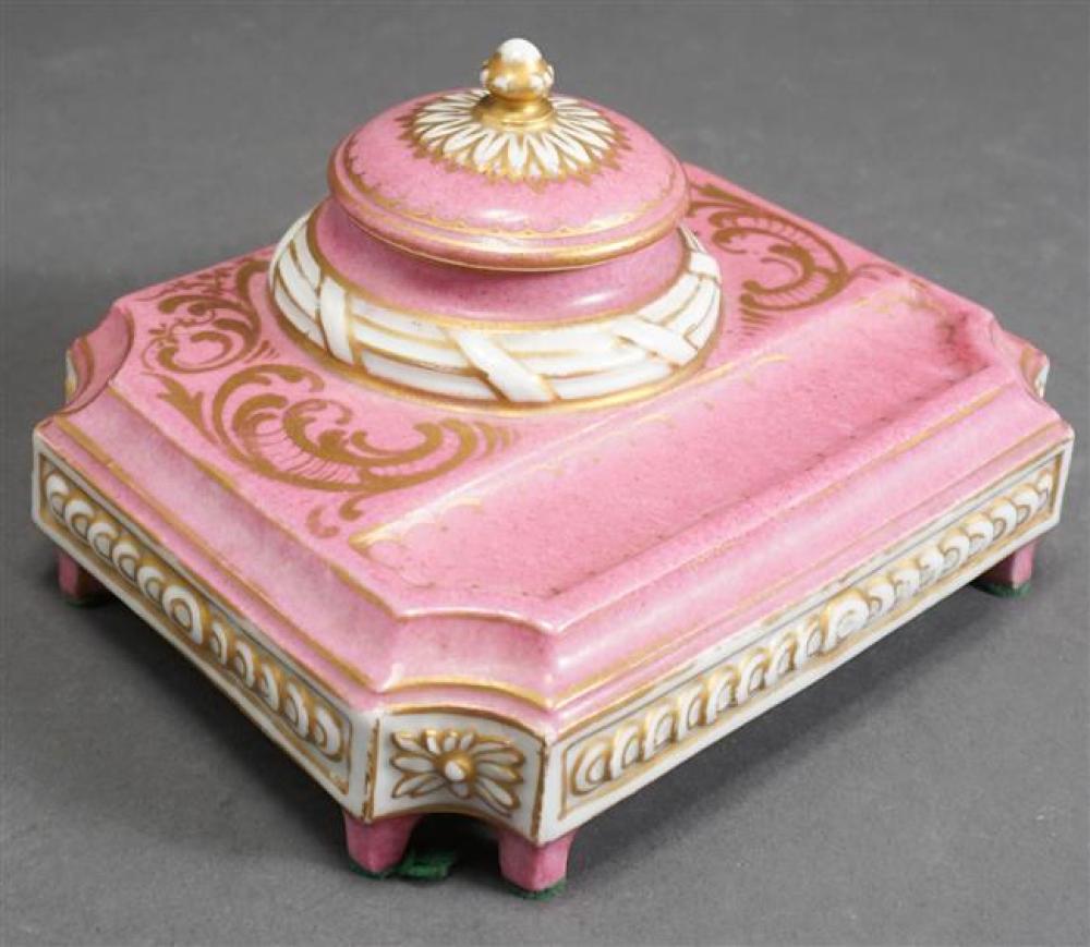 PORCELAIN DE PARIS INKWELLPorcelain