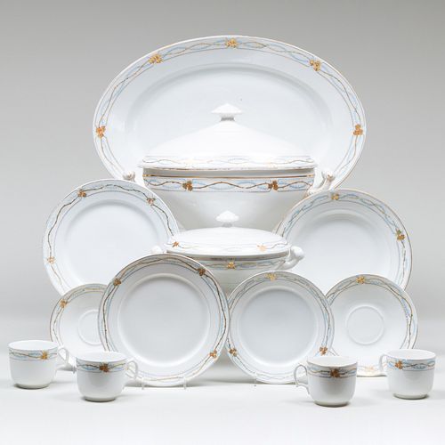 PORCELAIN DINNER SERVICE,