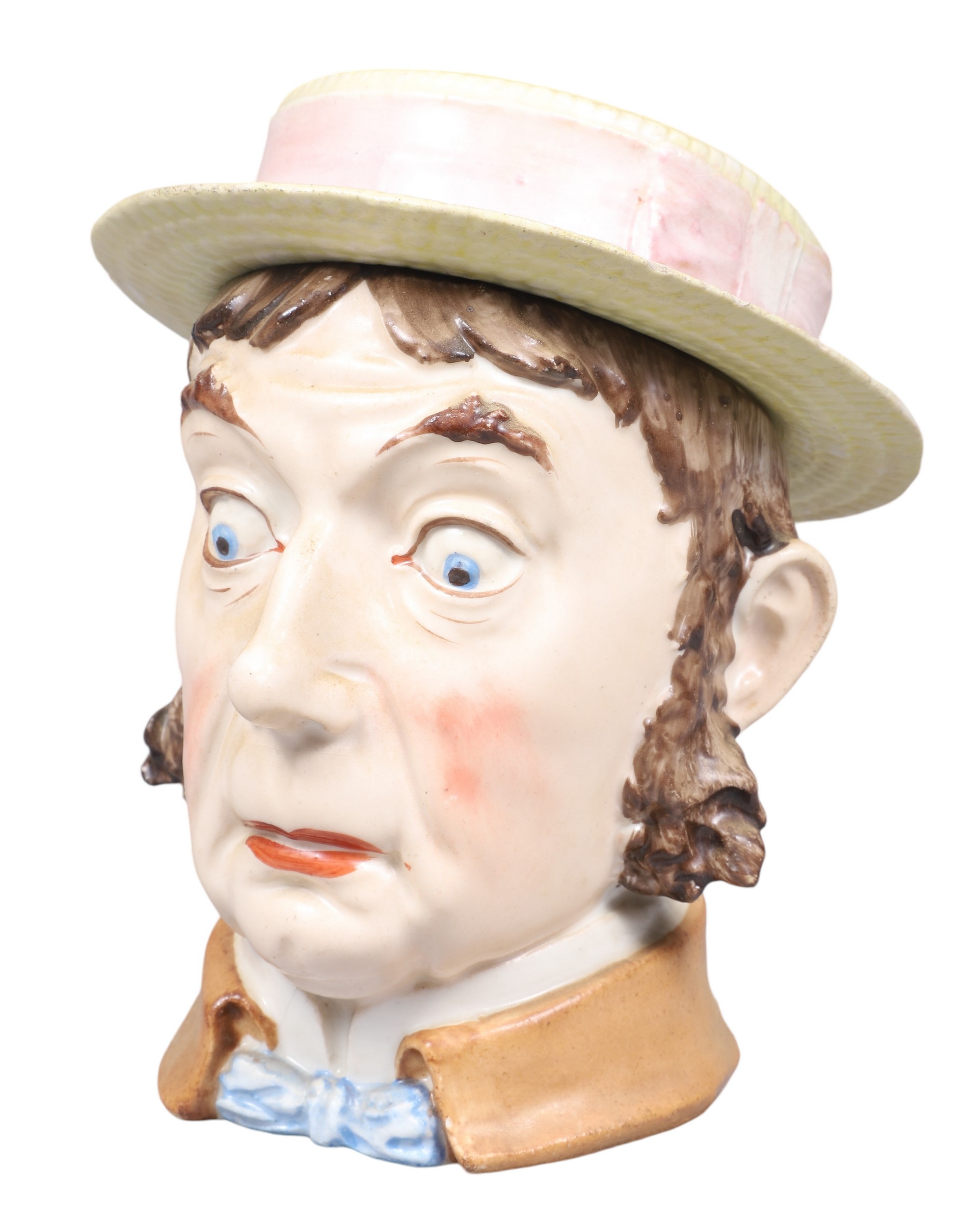 Porcelain figural humidor tobacco