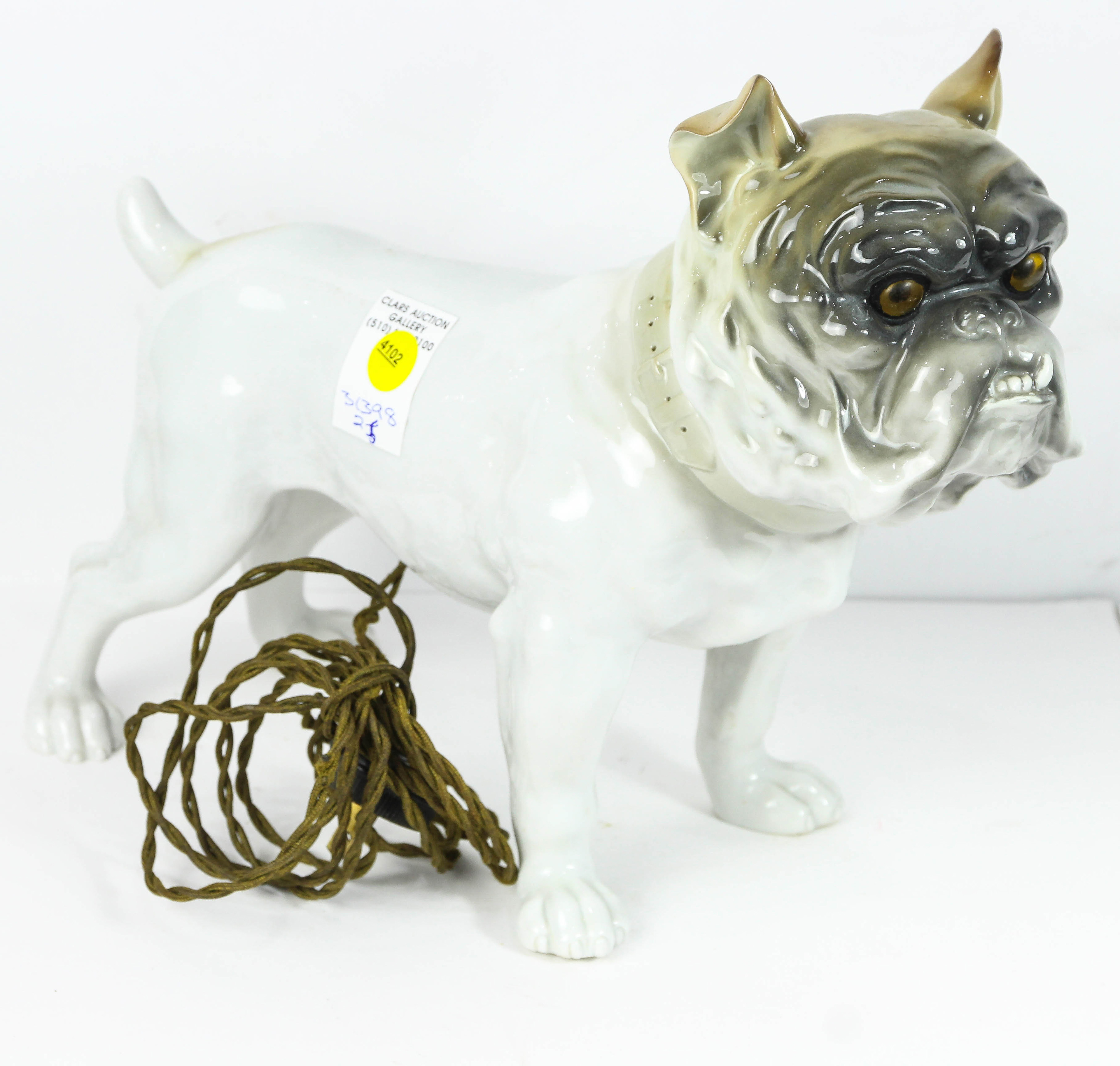 PORCELAIN FIGURAL LAMP IN THE