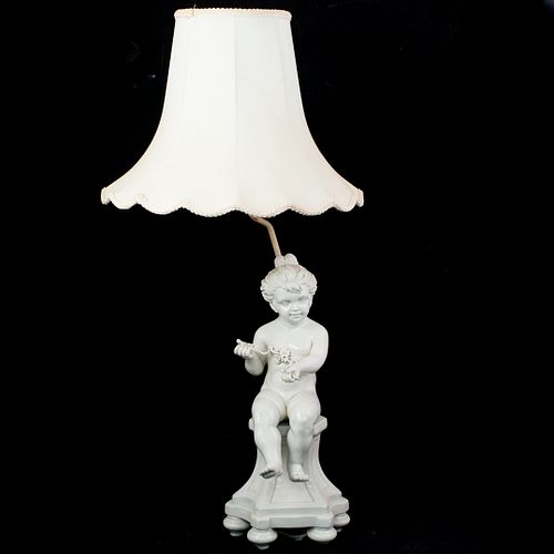 PORCELAIN FIGURAL TABLE