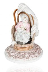 PORCELAIN FIGURINE AFTER NIDER