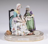 PORCELAIN FIGURINE "LA MERE LA
