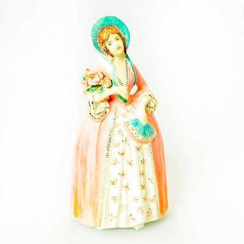 PORCELAIN FIGURINE LADY WITH