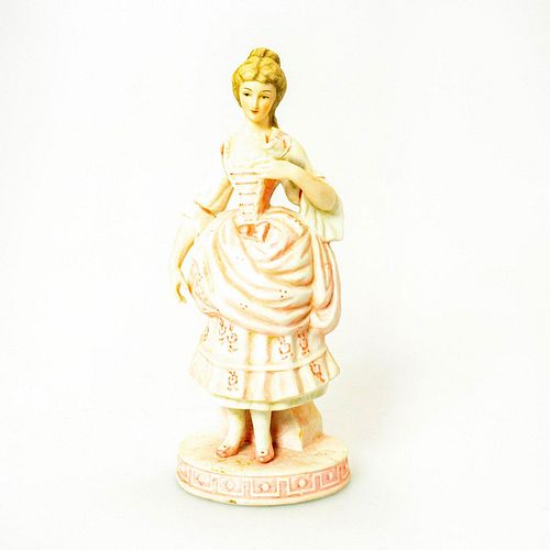 PORCELAIN FIGURINE LADY WITH