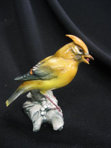 Porcelain Figurine of a Bird