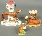 Porcelain fox-form toothpick h