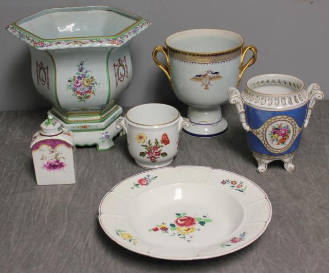 Porcelain Grouping Including a