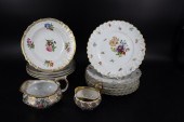 PORCELAIN GROUPING KPM, CARLSB