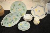 Porcelain including: seven pie