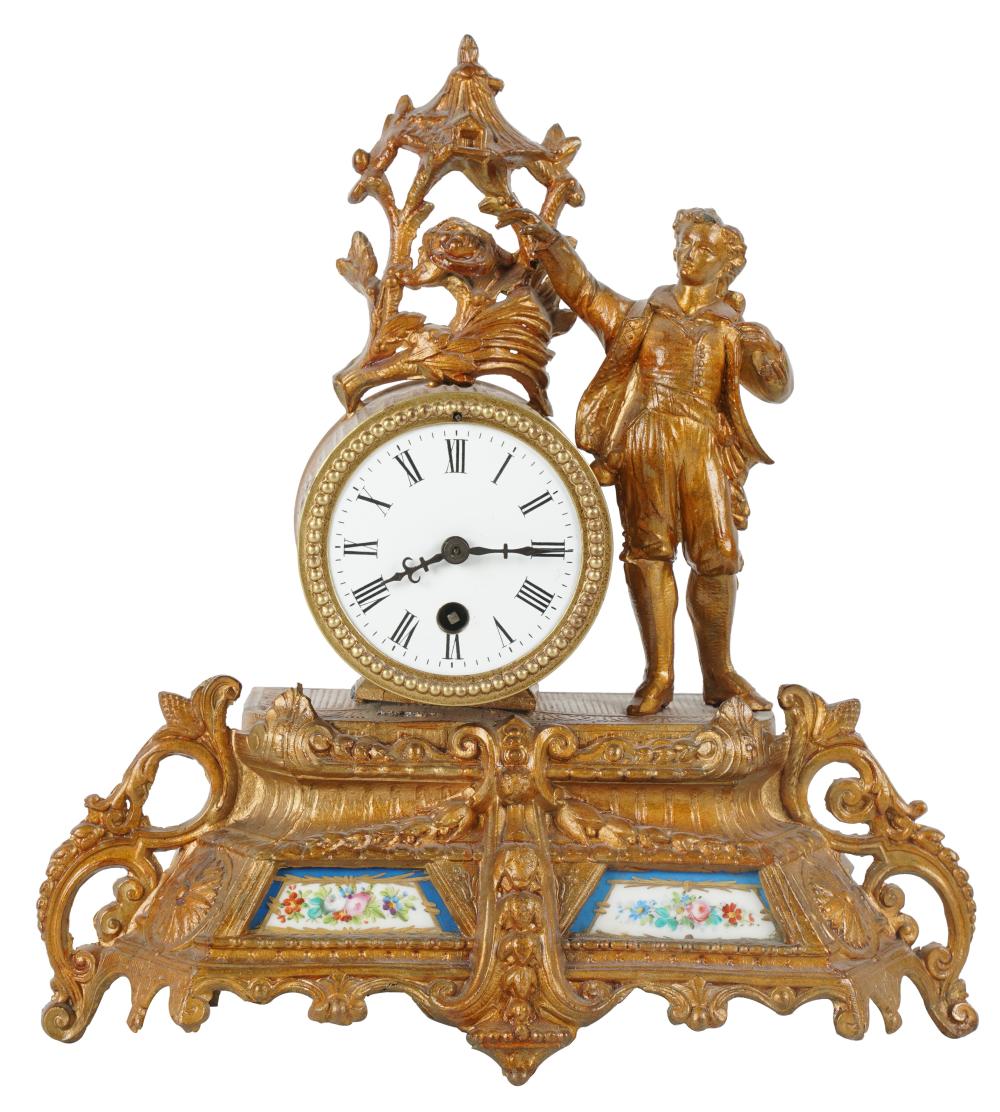 PORCELAIN-INSET GILT METAL