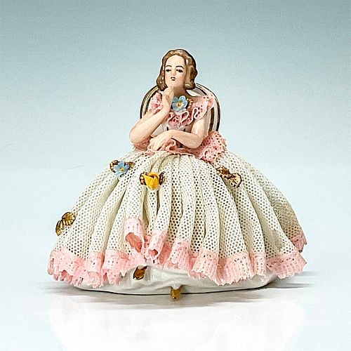 PORCELAIN LACE FIGURE, LADY