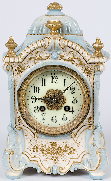 Porcelain Louis XVI-style Mantle