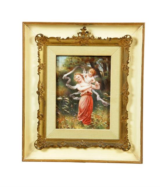 PORCELAIN PLAQUE.  Germany  2nd