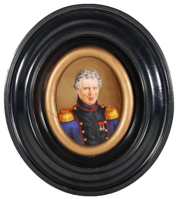 PORCELAIN PLAQUE LUBOMIRSKY