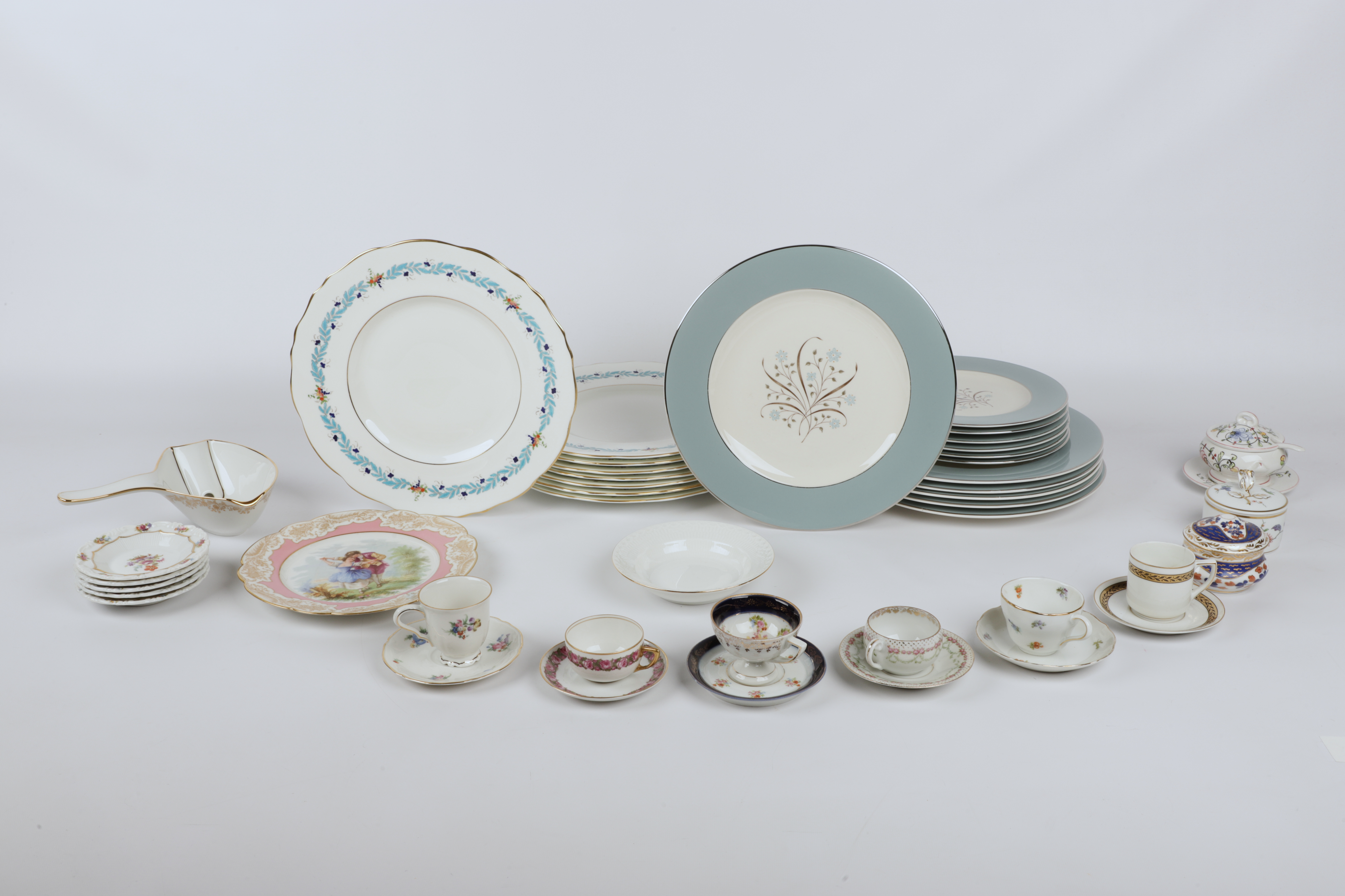 Porcelain Plates, Assorted