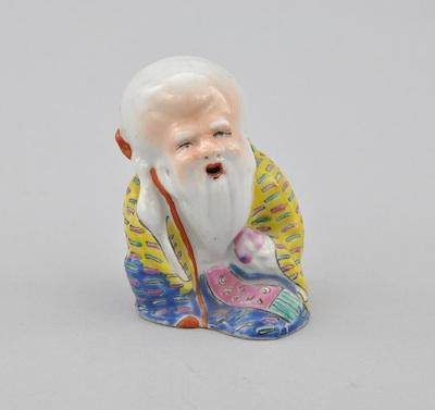 Porcelain Seated Priest Porcelain