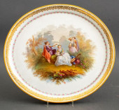 PORCELAIN SERVICE TRAY WITH CO