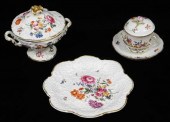 PORCELAIN SERVINGWARE, THREE P