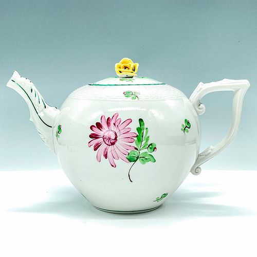 PORCELAIN TEA POT WITH FLORA