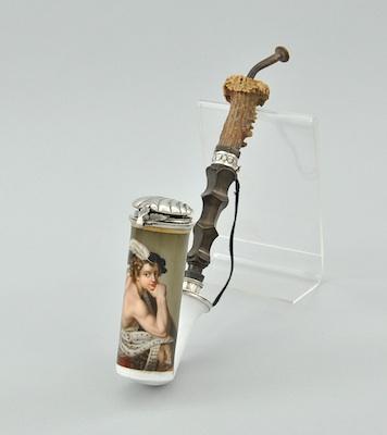 Porcelain with Silver Mounts